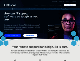 secure.logmeinrescue.com screenshot