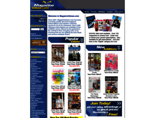 secure.magazinevalues.com screenshot