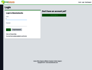 secure.manzinetworks.com screenshot