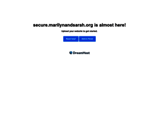 secure.marilynandsarah.org screenshot