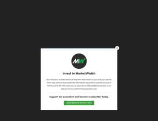 secure.marketwatch.com screenshot