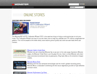 secure.monstercable.com screenshot