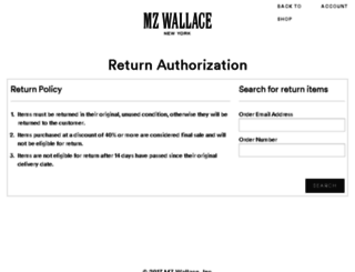 secure.mzwallace.com screenshot