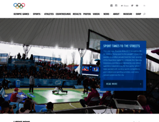 secure.olympic.org screenshot
