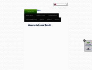 secure.opteck.com screenshot