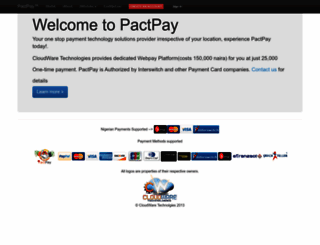 secure.pactpay.com screenshot
