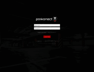 secure.parkonect.com screenshot