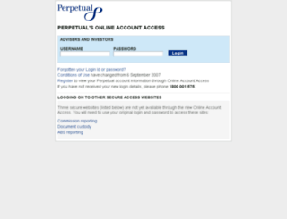 secure.perpetual.com.au screenshot