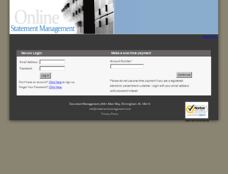secure.statementmanagement.com screenshot