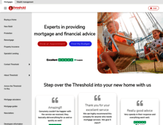secure.thresholdmortgages.com screenshot