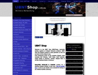 secure.ubiquitishop.com.au screenshot