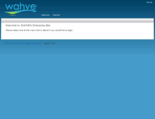 secure.wahve.com screenshot