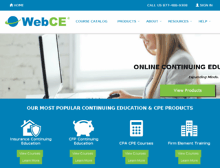 secure.webce.com screenshot