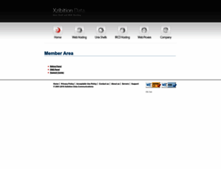 secure.xzibition.com screenshot
