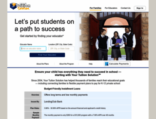 secure.yourtuitionsolution.com screenshot