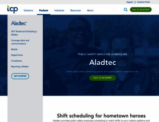 secure3.aladtec.com screenshot