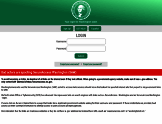 secureaccess.wa.gov screenshot