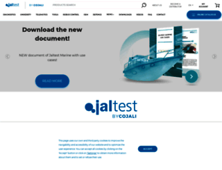securearea.jaltest.com screenshot