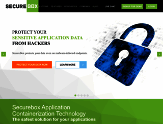 securebox.comodo.com screenshot