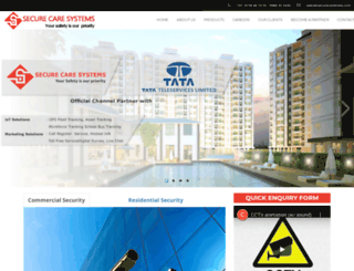 securecareindia.com screenshot
