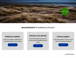 securecheck.nl screenshot