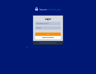 secureclientaccess.com screenshot