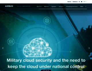 securecommunications-airbusds.com screenshot