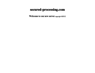 secured-processing.com screenshot