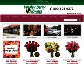 secured2.wesleyberryflowers.com screenshot