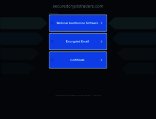 securedcryptotraders.com screenshot