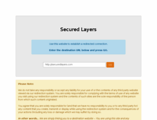 securedlayers.com screenshot