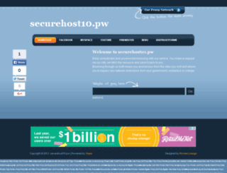 securehost10.pw screenshot