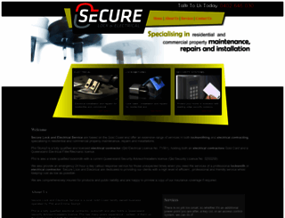 securelockandelectrical.com.au screenshot