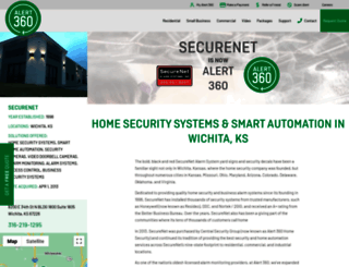 securenetalarms.com screenshot