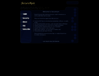 securenym.net screenshot