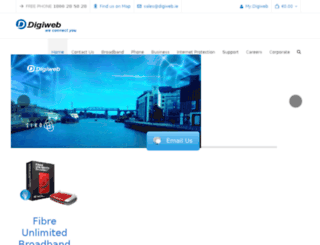 secureorders.digiweb.ie screenshot