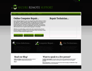 secureremotesupport.com screenshot