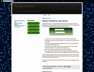 secureservers.blogspot.com screenshot