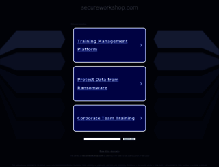 secureworkshop.com screenshot