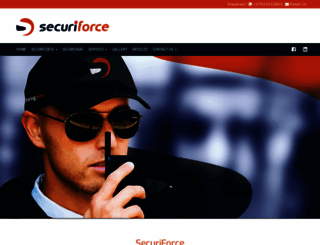 securiforce.co.za screenshot