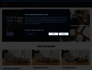 securitaslarm.se screenshot