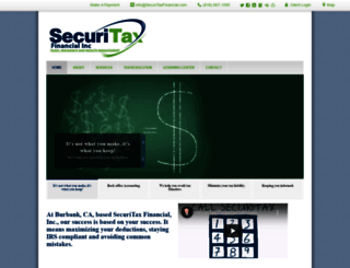 securitaxfinancial.com screenshot