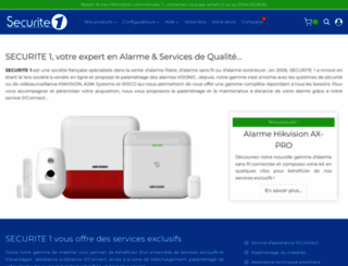 securite1.fr screenshot
