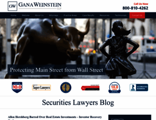 securitieslawyersblog.com screenshot