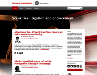 securitieslitigation.blog screenshot