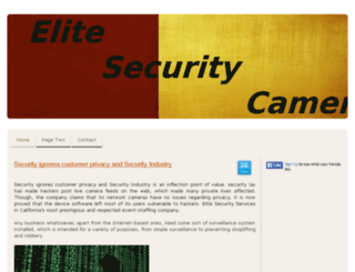 security-cameras.jimdo.com screenshot