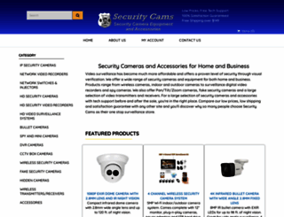 security-cams.com screenshot