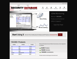 security-database.com screenshot