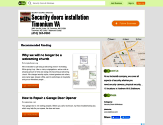 security-doors-installation-timonium-va.hub.biz screenshot