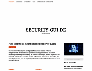 security-gui.de screenshot